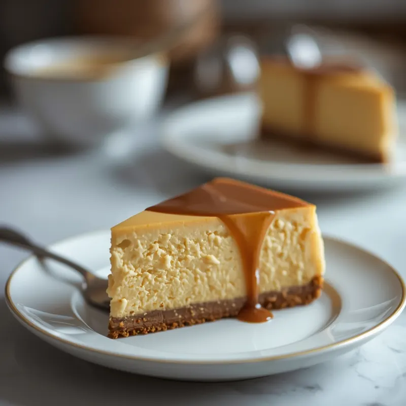 Dulce de Leche Cheesecake Cake with Creamy Caramel Flavor Dulce de Leche Cheesecake Cake with Creamy Caramel Flavor