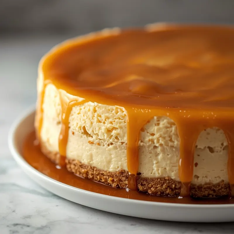 Dulce de Leche Cheesecake Cake with Creamy Caramel Flavor Dulce de Leche Cheesecake Cake with Creamy Caramel Flavor