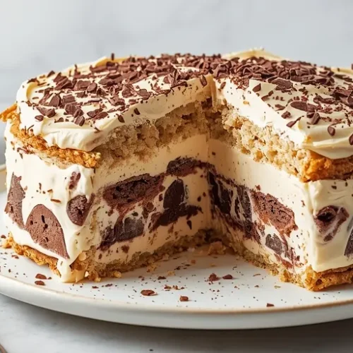 ice cream cake with ice cream sandwiches recipe