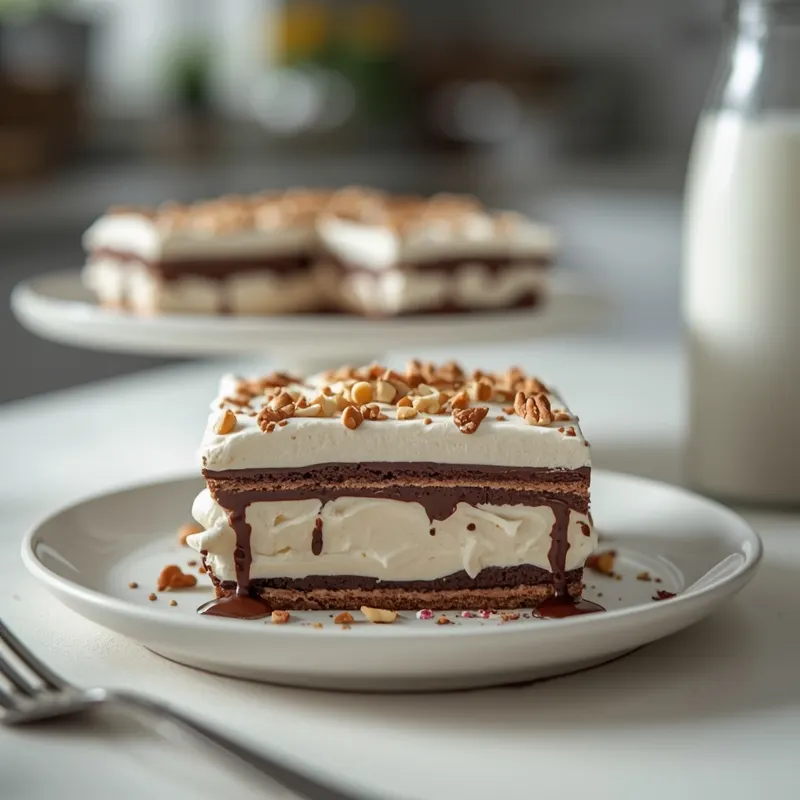 Chilled Ice Cream Sandwich Cake Bars for Summer Parties