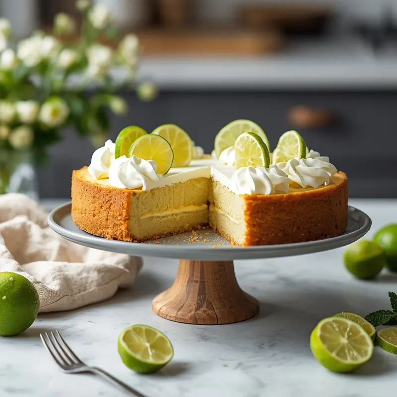 Zesty Key Lime Cake Pie for a Unique Citrus Twist Zesty Key Lime Cake Pie for a Unique Citrus Twist