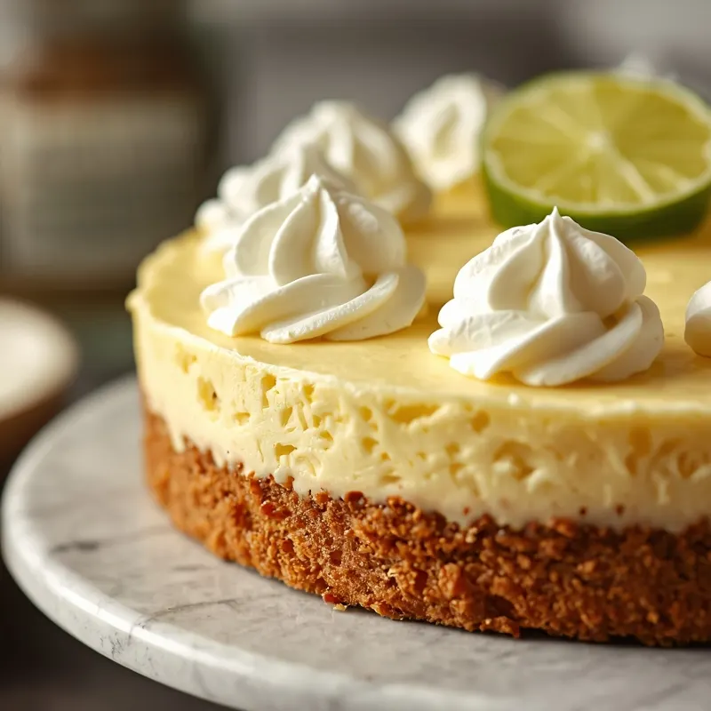 Creamy Key Lime Pie with a Zesty Citrus Filling