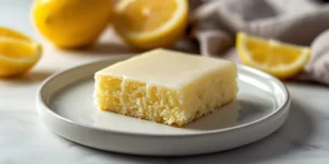 Soft Lemon Cake Bars Recipe for Spring Baking