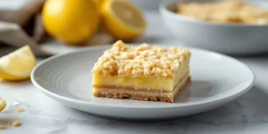 Golden Lemon Crumble Bars for an Easy Dessert Table
