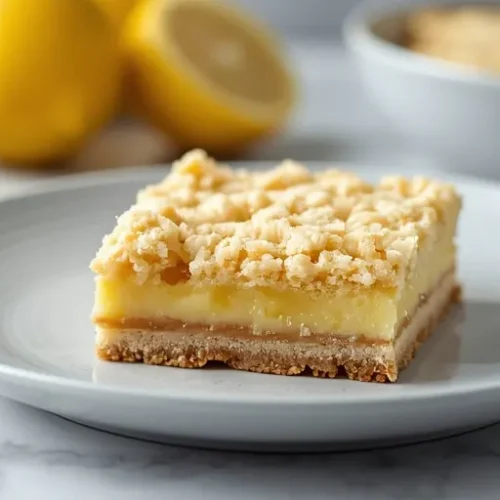 lemon crumble bars recipe