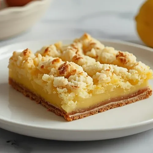 lemon crumble bars recipe