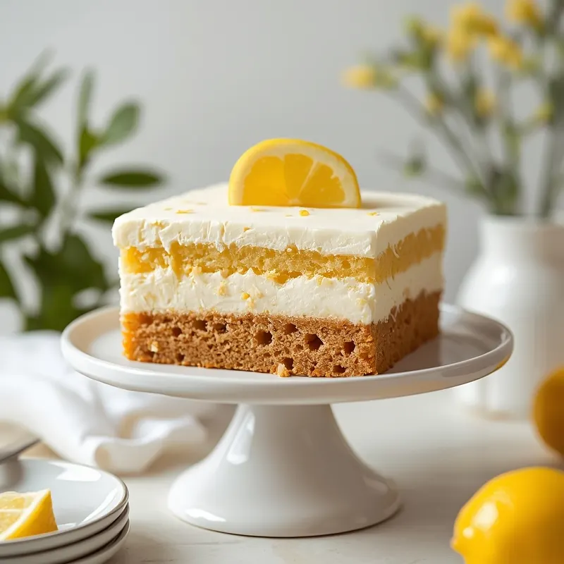 Chilled Lemon Icebox Cake for a Refreshing Treat Chilled Lemon Icebox Cake for a Refreshing Treat