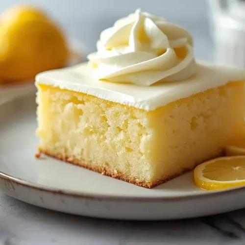 lemon poke cake recipe