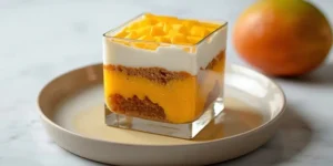 Creamy Mango Float with Fresh Layers for a Summer Dessert