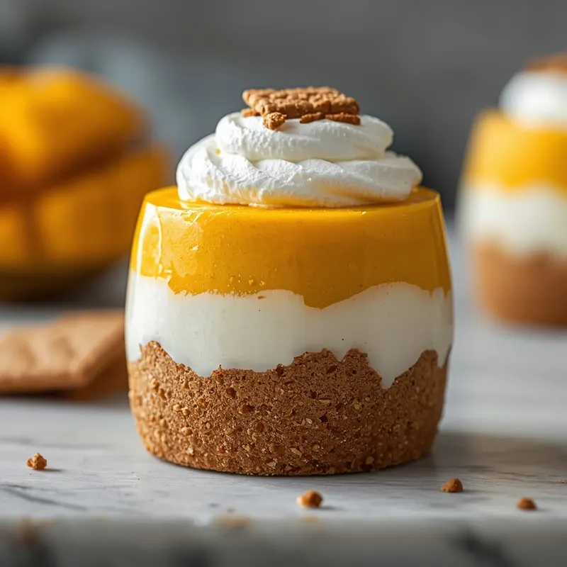 Sweet Mango Graham Float for Quick No-Bake Snacks