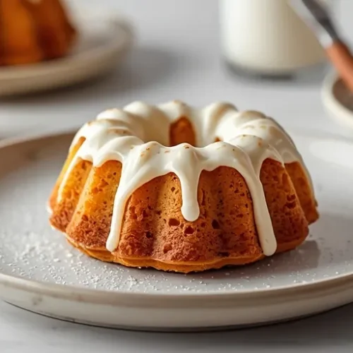 mini bundt cake decorating idea recipe