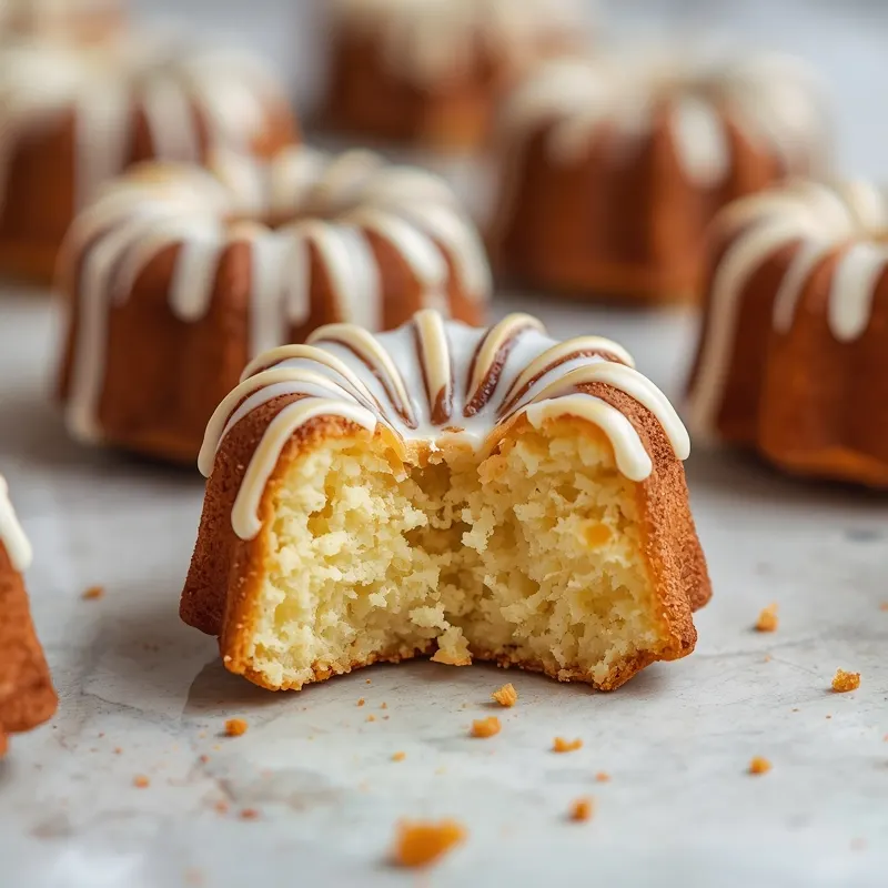 Cute Mini Bundt Cake with Decorating Ideas Cute Mini Bundt Cake with Decorating Ideas
