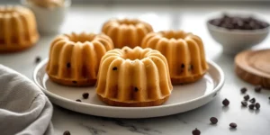 Golden Mini Bundt Cake from Cake Mix Box