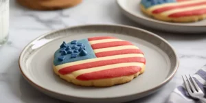 Soft Patriotic Sugar Cookie for Labor Day Celebration