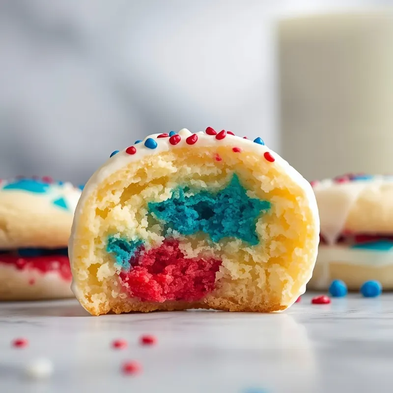 Soft Patriotic Sugar Cookie for Labor Day Celebration Soft Patriotic Sugar Cookie for Labor Day Celebration