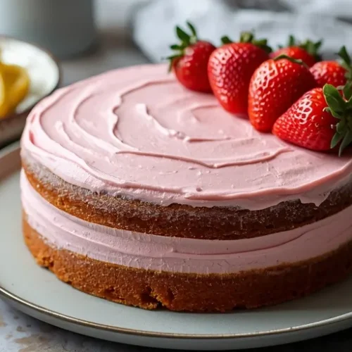 pink strawberry lemonade cake recipe