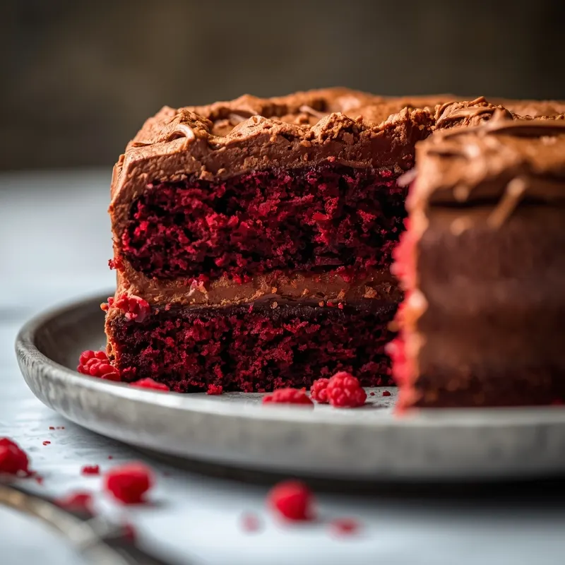 Rich Red Velvet Brownie Cake for Dessert Lovers Rich Red Velvet Brownie Cake for Dessert Lovers