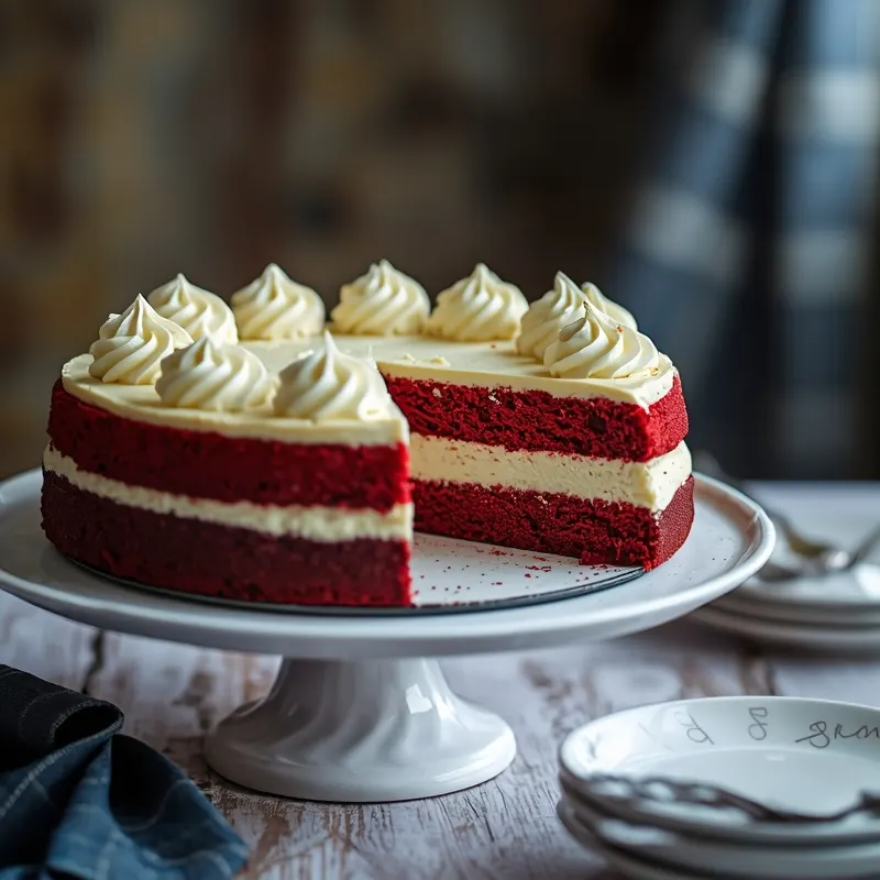 Decadent Red Velvet Cheesecake Cake for Special Occasions