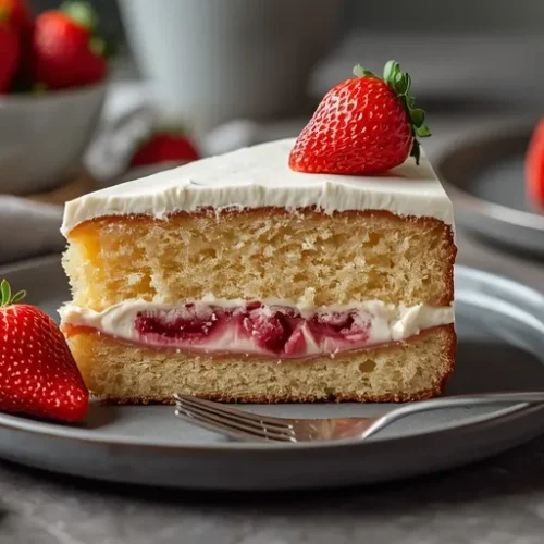 strawberry cake from scratch recipe