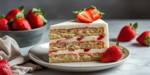 Creamy Strawberry Cream Cake for a Fresh Summer Dessert