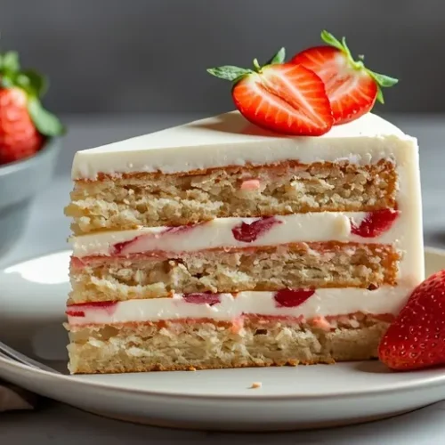strawberry cream cake recipe