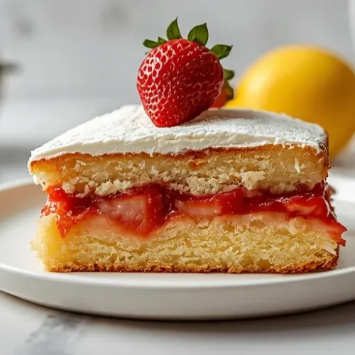 strawberry lemon cake filling recipe