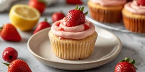 Strawberry Lemonade Cupcake Cake for Fun Party Desserts
