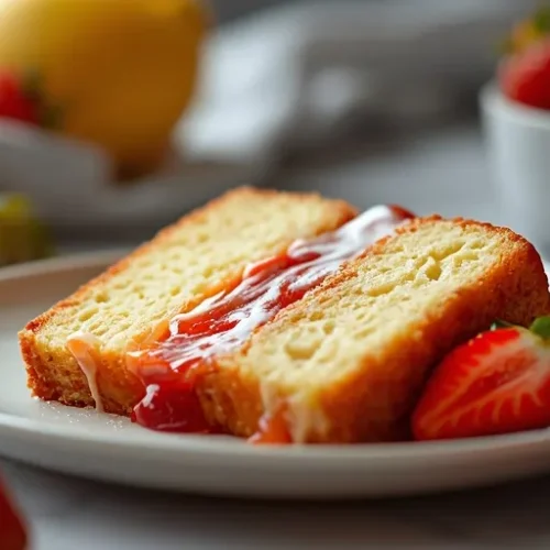 strawberry lemonade jam cake recipe