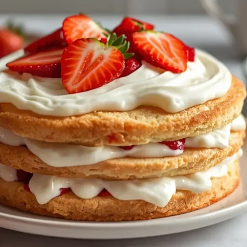 strawberry shortcake cake recipe
