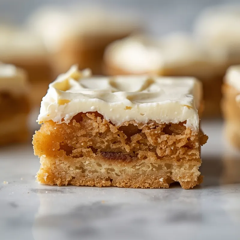 Chewy Sugar Cookie Bars with Soft Frosted Layers Chewy Sugar Cookie Bars with Soft Frosted Layers