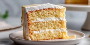 Layered Tres Leches Cake with Cream Frosting for Parties
