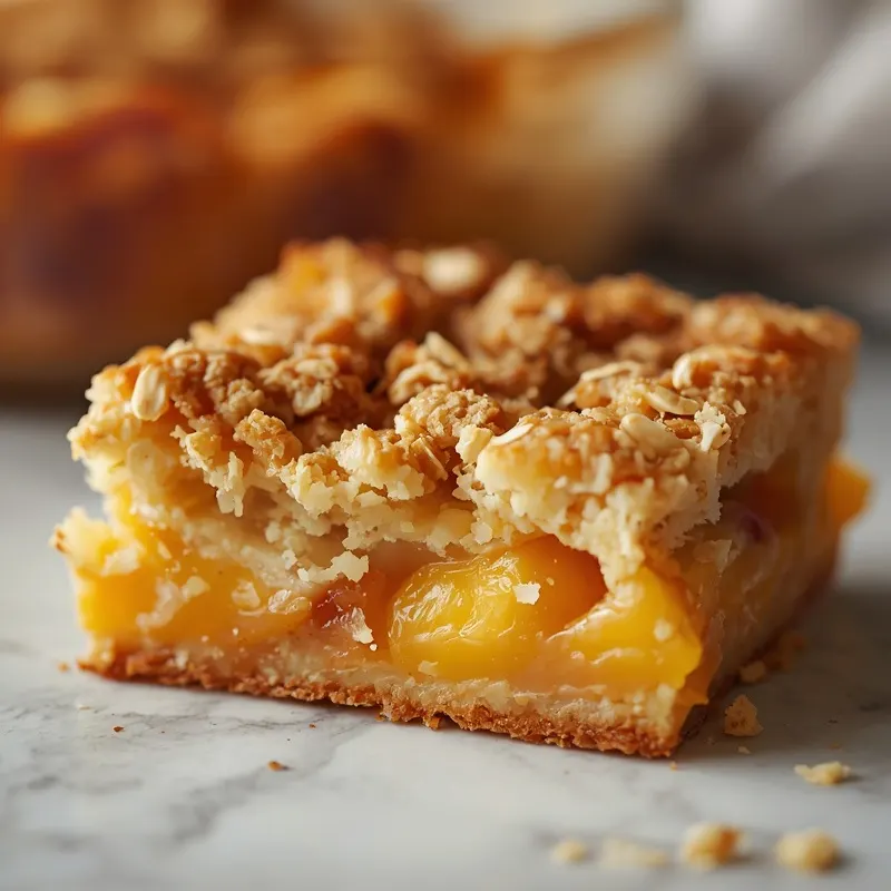 Crispy Peach Crisp with Fresh Summer Peaches Crispy Peach Crisp with Fresh Summer Peaches