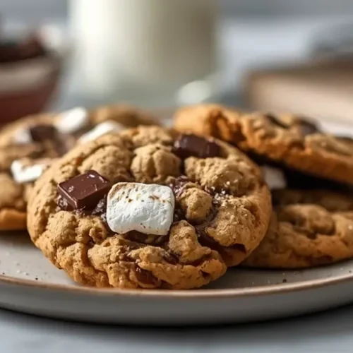 brown butter s’mores cookies recipe