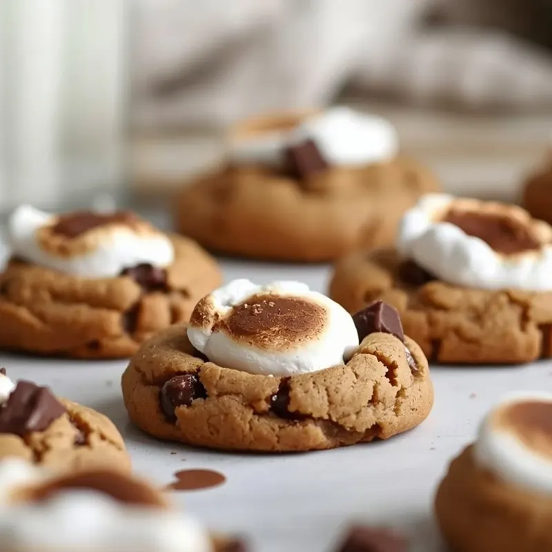 Rich Brown Butter S’mores Cookies for Bakery Style Desserts Rich Brown Butter S’mores Cookies for Bakery Style Desserts