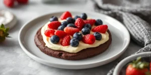 Gooey Brownie Fruit Pizza Cookies for Chocolate Lovers
