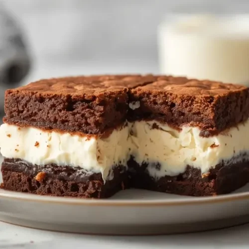 brownie ice cream sandwiches recipe
