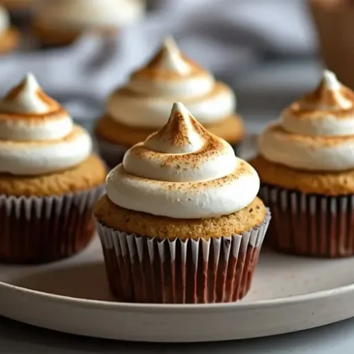 campfire s’mores cupcakes recipe