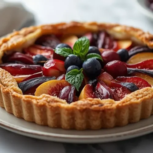 cherry plum berry tart recipe