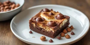 Chewy S’mores Brownie Bars for Potluck Party Trays