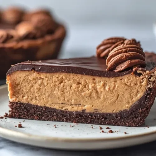 chocolate peanut butter ganache pie recipe