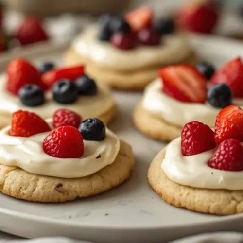christmas fruit pizza cookies recipe