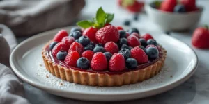 Easy Berry Tart for Beginner Summer Baking