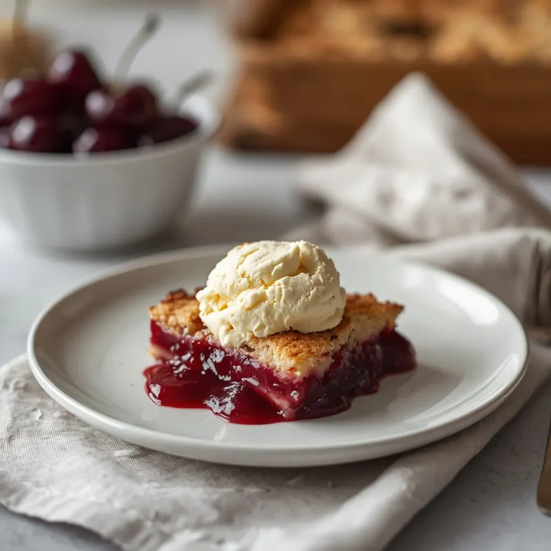 Easy Cherry Cobbler with Pie Filling for Busy Nights Easy Cherry Cobbler with Pie Filling for Busy Nights