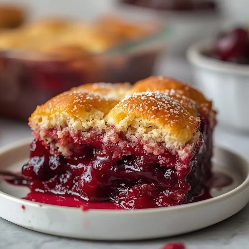 Easy Cherry Cobbler with Pie Filling for Busy Nights Easy Cherry Cobbler with Pie Filling for Busy Nights