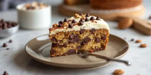 Easy Chocolate Chip Cookie Cake with Store Bought Dough