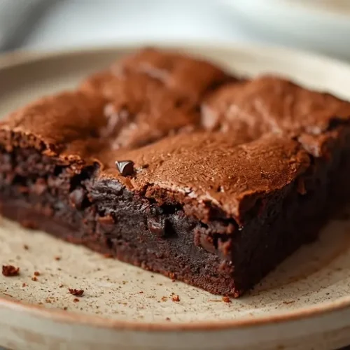 easy fudgy brownies recipe