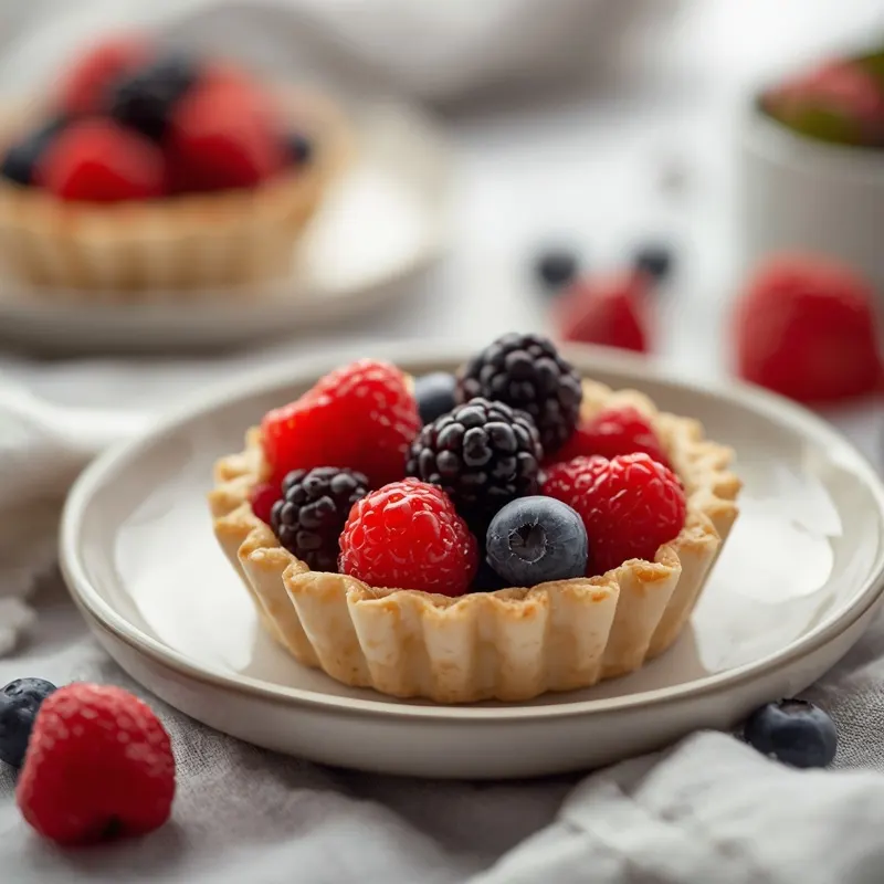 Easy Mini Berry Tarts for Beginner Home Bakers