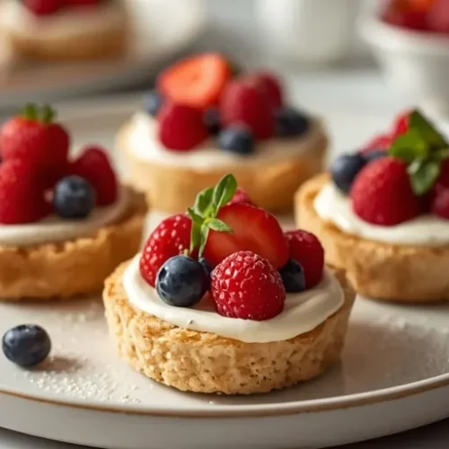 elegant mini berry tarts recipe