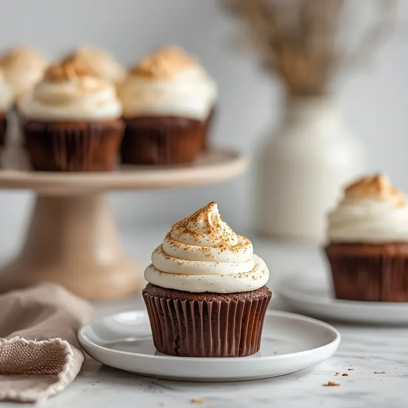 Fancy S’mores Cupcakes with Gourmet Chocolate Layers Fancy S’mores Cupcakes with Gourmet Chocolate Layers