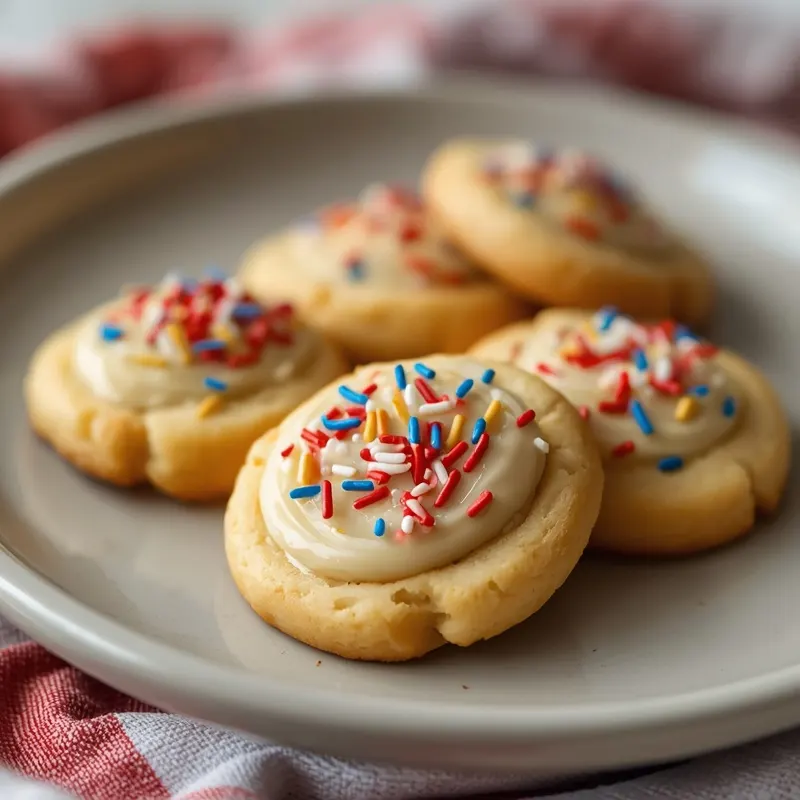 Colorful Fireworks Cookies for 4th of July Dessert Tables Colorful Fireworks Cookies for 4th of July Dessert Tables